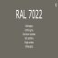 1-K Base Coat RAL 7022 Umbragrau 2,5 Liter