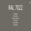 1-K Base Coat RAL 7022 Umbragrau 5 Liter