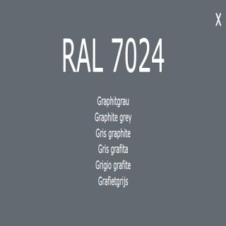 1-K Base Coat RAL 7024 Graphitgrau 1 Liter