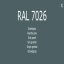1-K Base Coat RAL 7026 Granitgrau