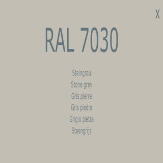 1-K Base Coat RAL 7030 Steingrau 1 Liter