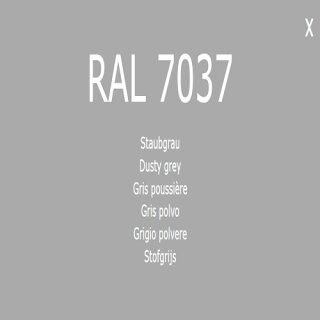 1-K Base Coat RAL 7037 Staubgrau 1 Liter