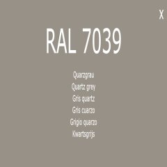 1-K Base Coat RAL 7039 Quarzgrau 1 Liter
