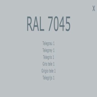 1-K Base Coat RAL 7045 Telegrau 1 1 Liter