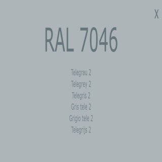 1-K Base Coat RAL 7046 Telegrau 2 1 Liter