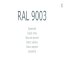 1-K Base Coat RAL 9003 Signalwei&szlig; 2,5 Liter