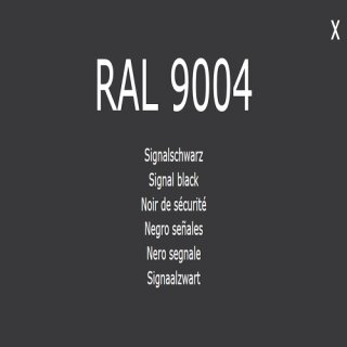 Farbe Lack RAL 9004 Signalschwarz