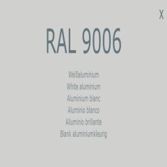 1-K Base Coat RAL 9006 Weißaluminium 1 Liter