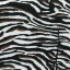 Zebra Muster mit Braun I-100 Starterset Klein in 50 cm Breite
