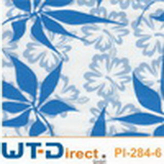 Blumen Blau Groß PI-284-6 Starterset Gross in 50 cm Breite