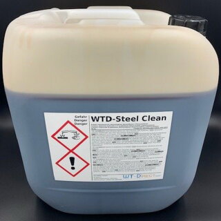 Entlackungsmittel für Stahl WTD-Steel Clean Konzentrat 1:1 mit Wasser mischbar 40 kg
