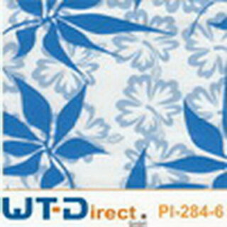 Blumen Blau Gro&szlig; PI-284-6 in 50 cm Breite